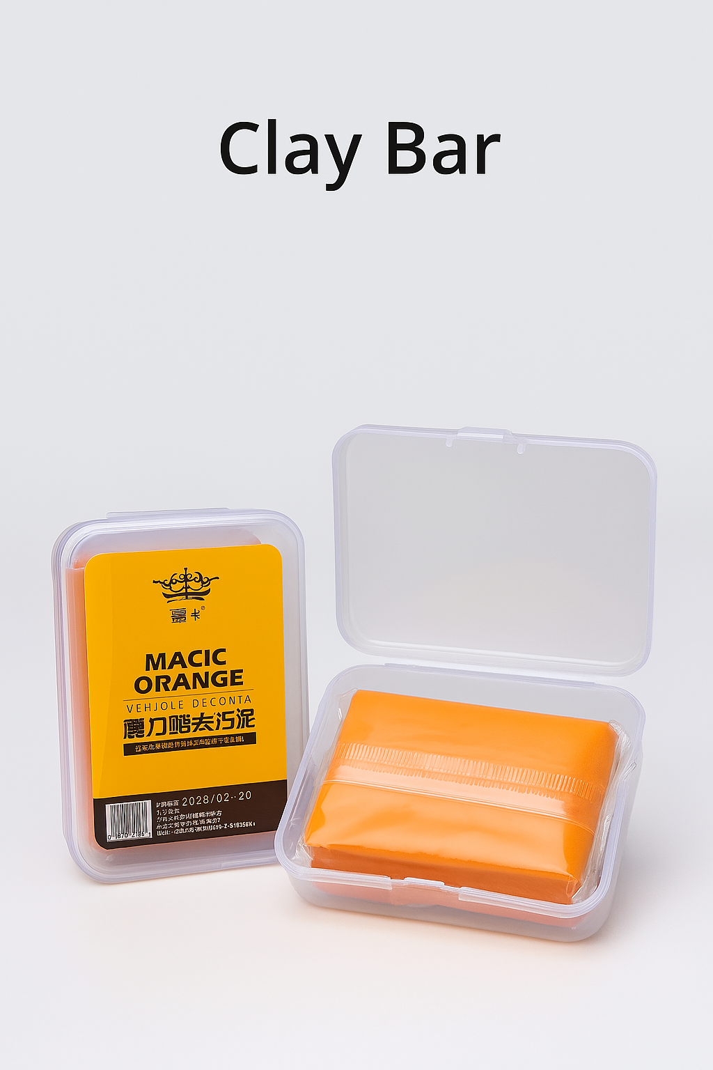 Magic Orange Clay Bar