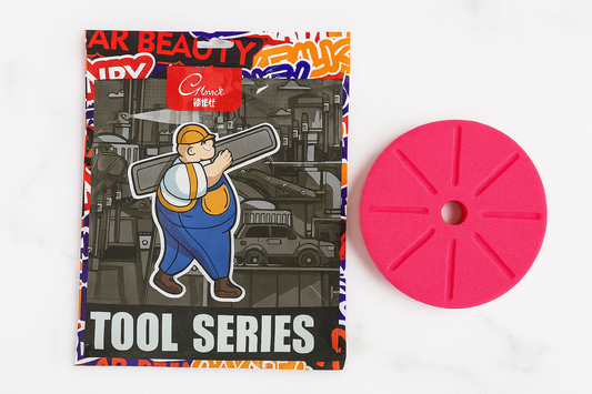 Polishing Head - Red Final Finishing Foam Pad