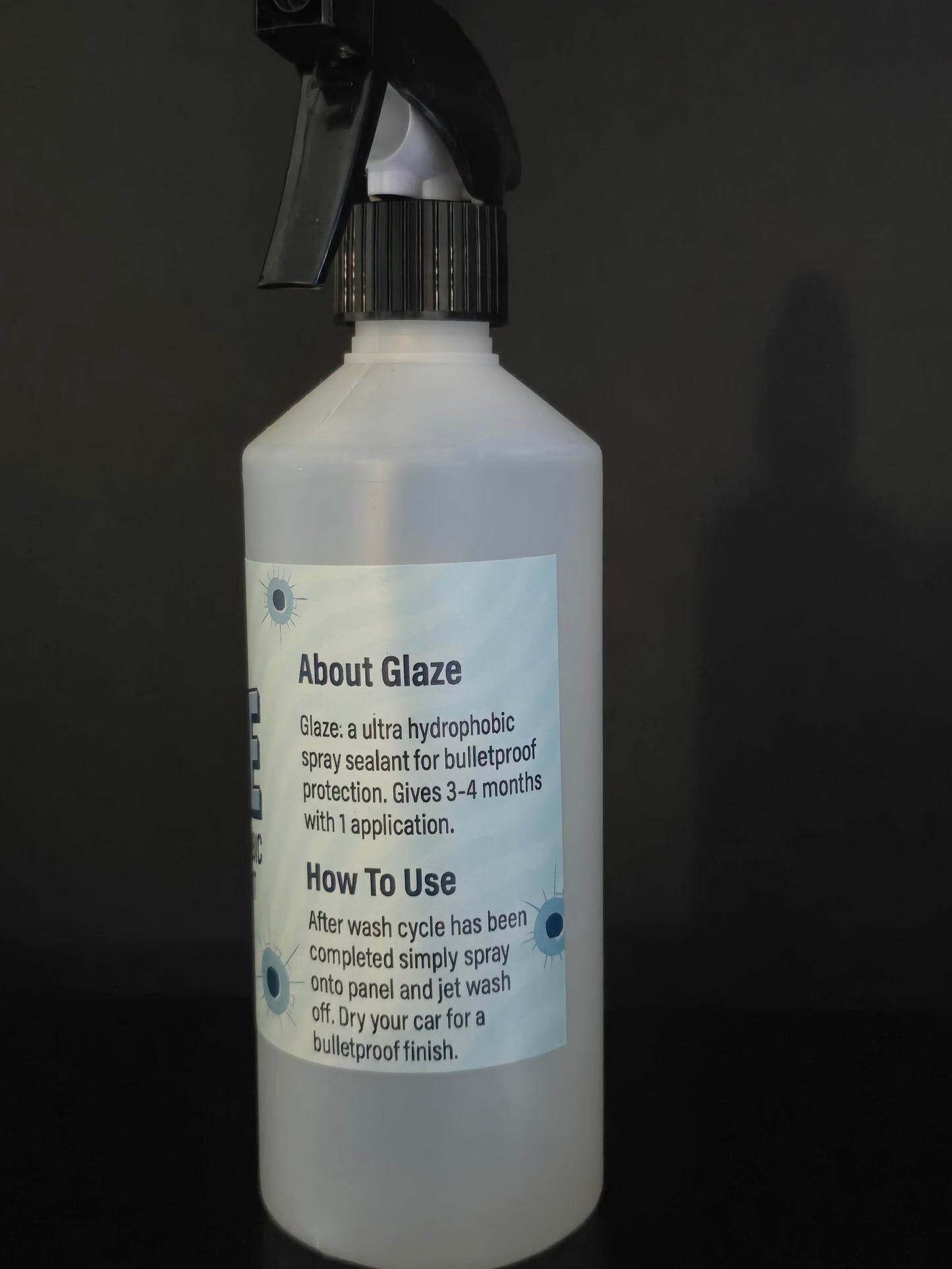 Glaze Ultra Hydrophobic Spray Sealent 500ml